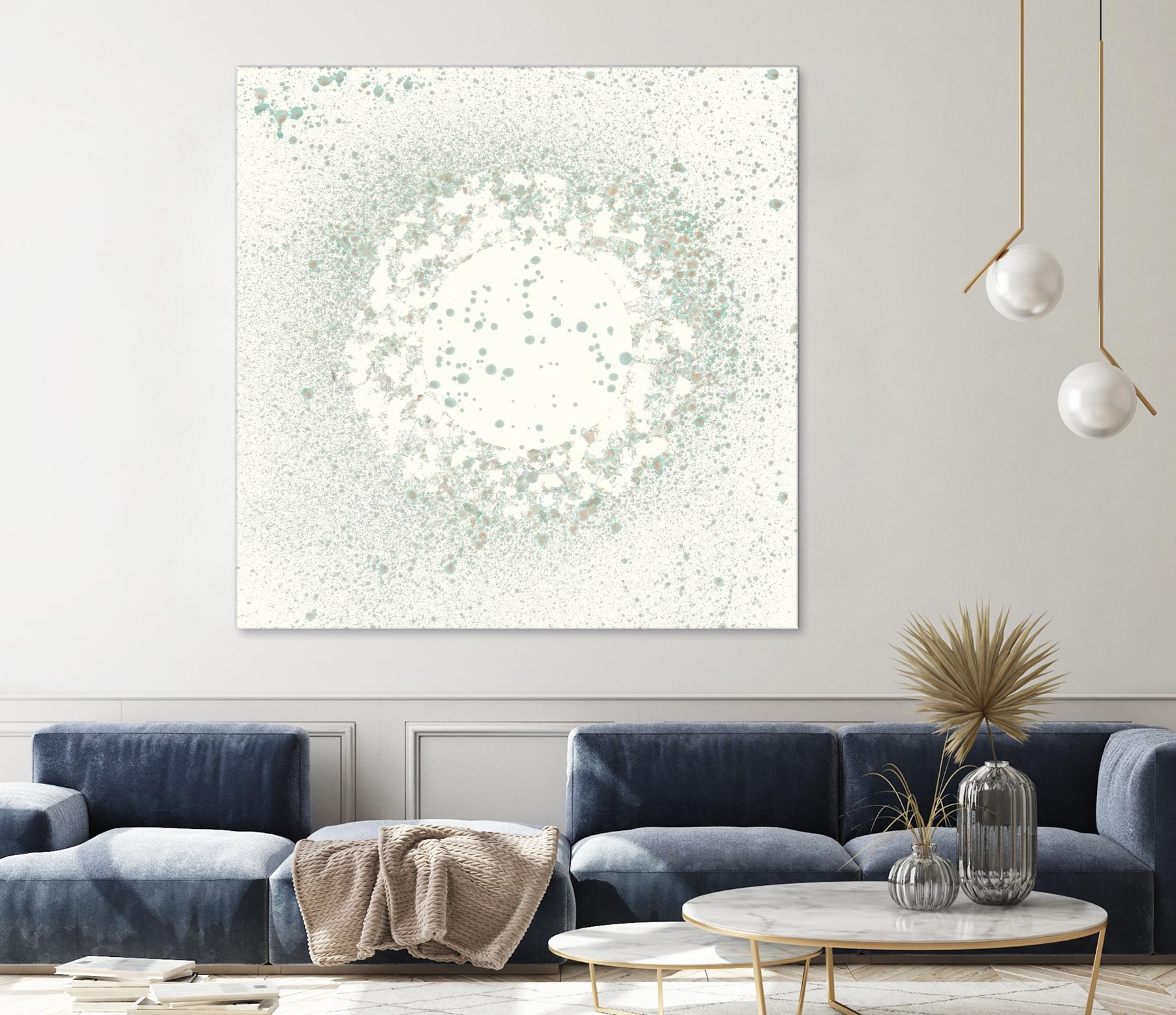 Mica Aperture II by Vanna Lam on GIANT ART - green abstract abstract