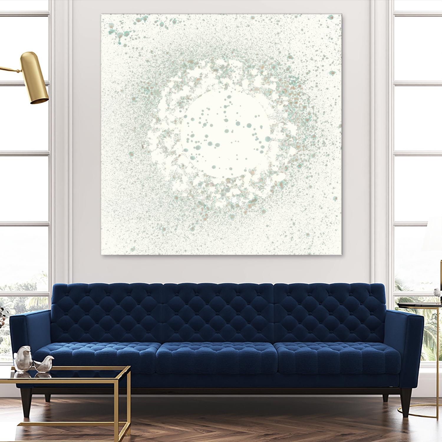 Mica Aperture II by Vanna Lam on GIANT ART - green abstract abstract