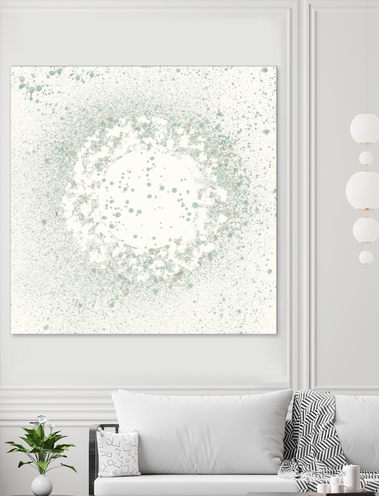 Mica Aperture II by Vanna Lam on GIANT ART - green abstract abstract