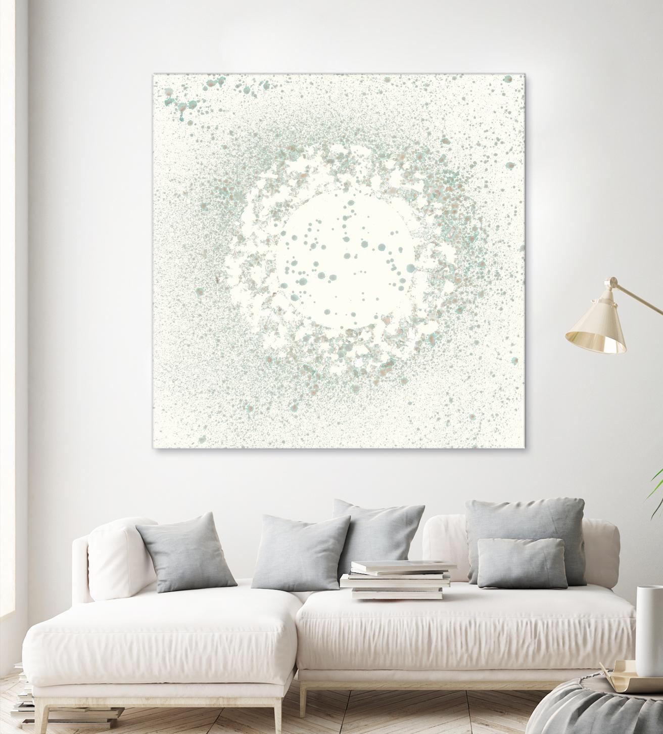 Mica Aperture II by Vanna Lam on GIANT ART - green abstract abstract