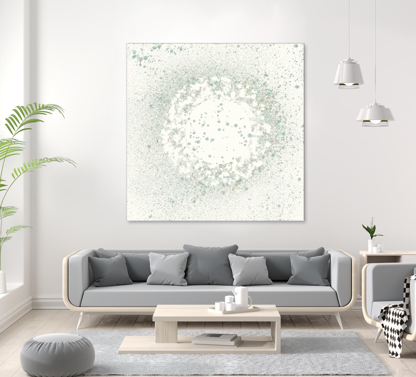 Mica Aperture II by Vanna Lam on GIANT ART - green abstract abstract