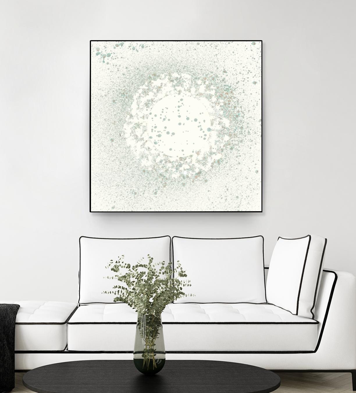 Mica Aperture II by Vanna Lam on GIANT ART - green abstract abstract