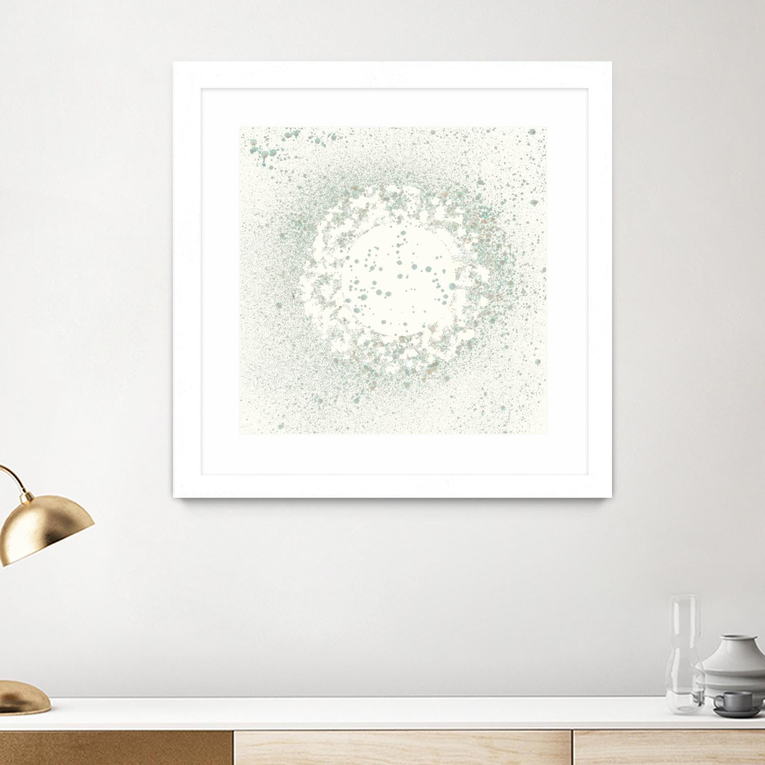 Mica Aperture II by Vanna Lam on GIANT ART - green abstract abstract