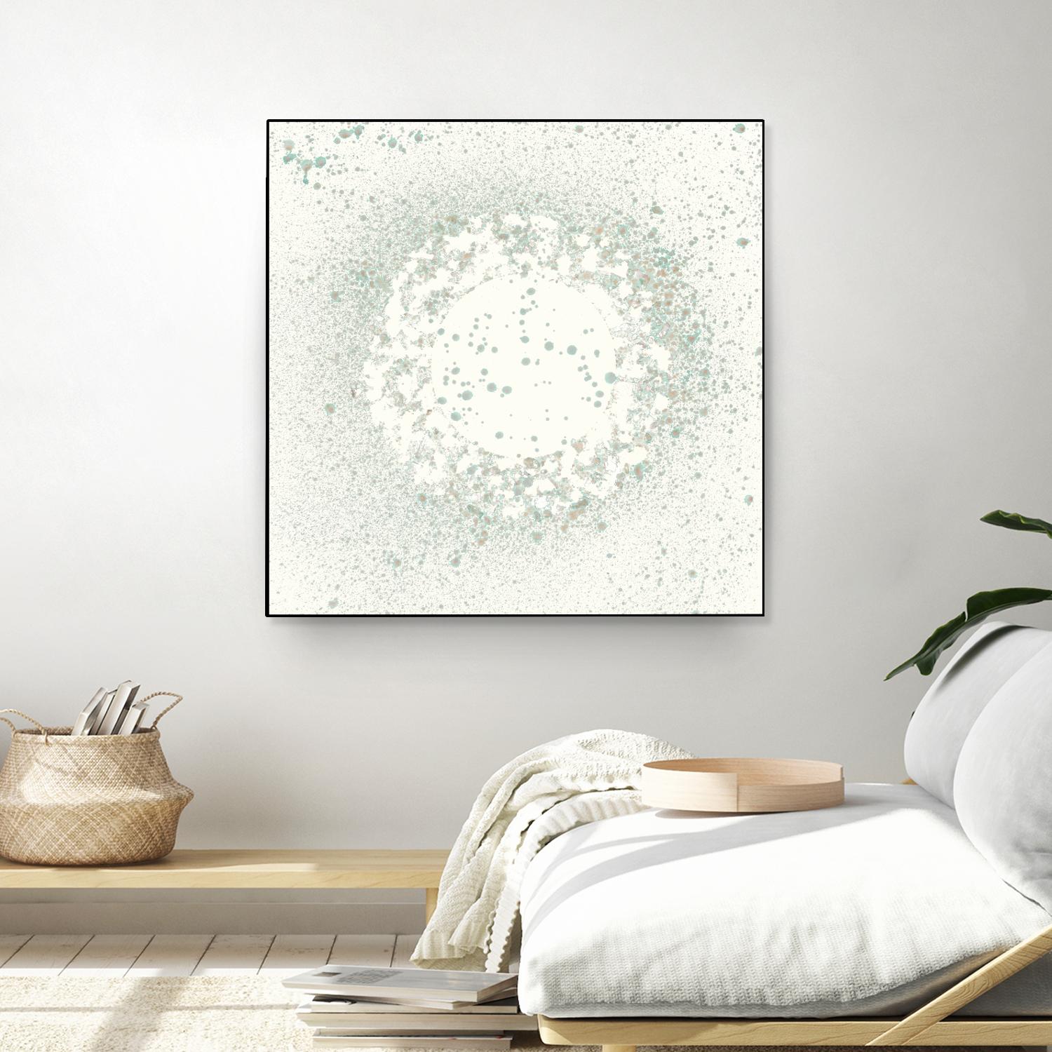 Mica Aperture II by Vanna Lam on GIANT ART - green abstract abstract