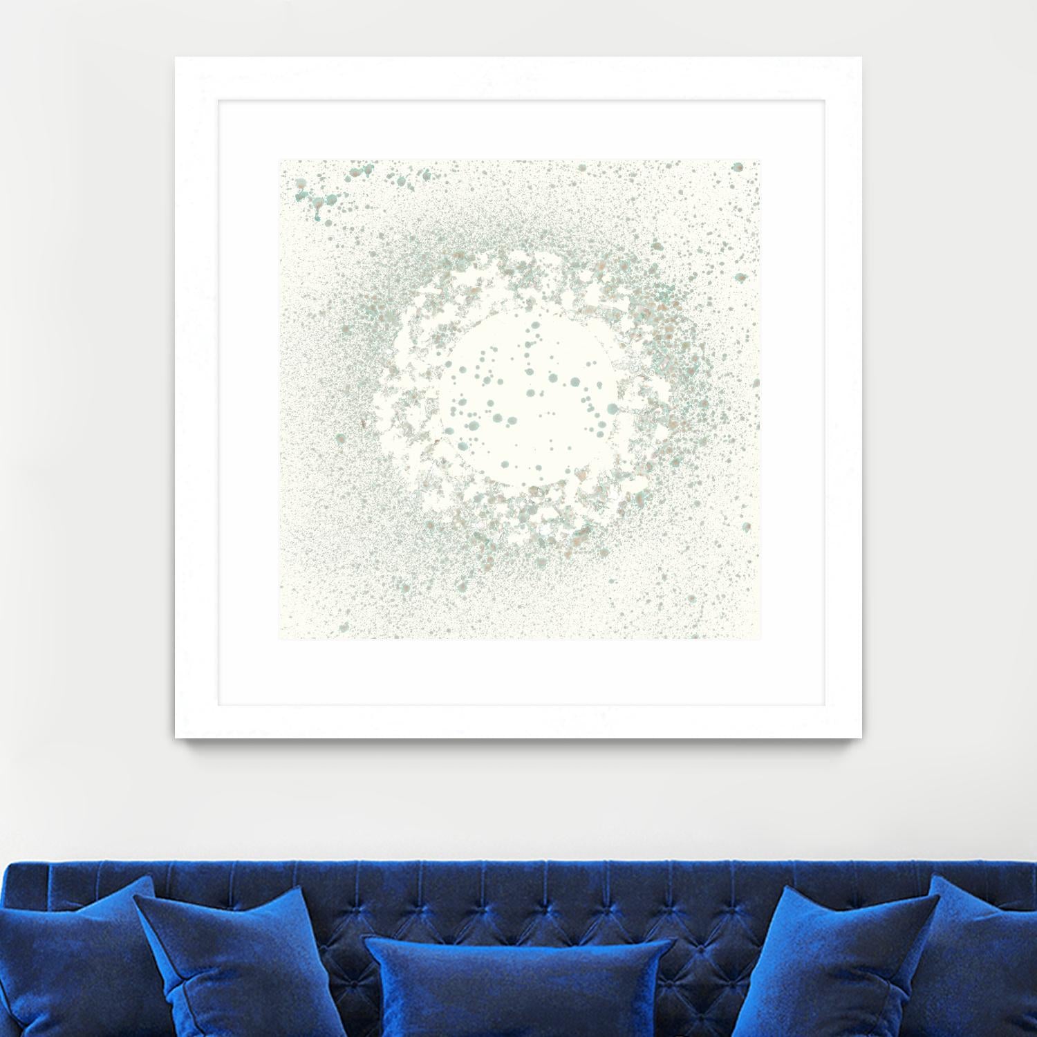 Mica Aperture II by Vanna Lam on GIANT ART - green abstract abstract