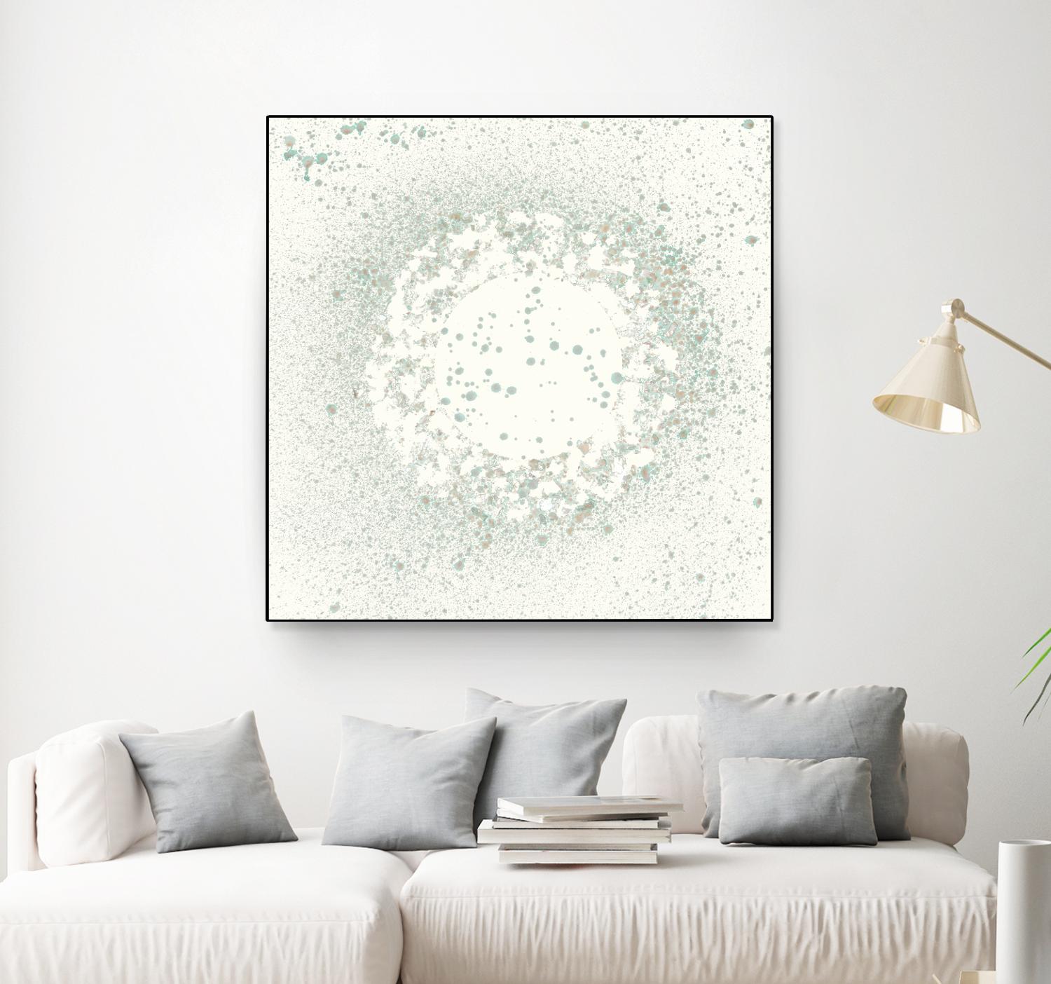 Mica Aperture II by Vanna Lam on GIANT ART - green abstract abstract