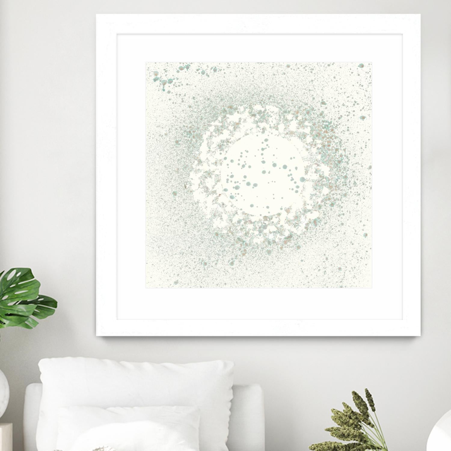 Mica Aperture II by Vanna Lam on GIANT ART - green abstract abstract