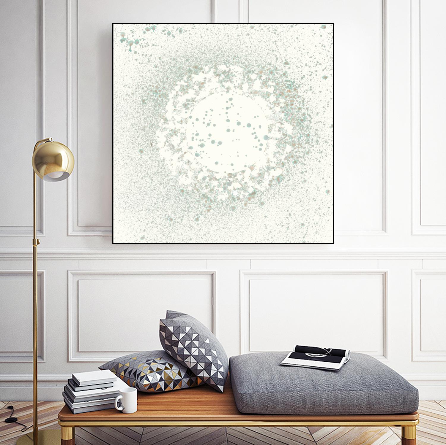 Mica Aperture II by Vanna Lam on GIANT ART - green abstract abstract