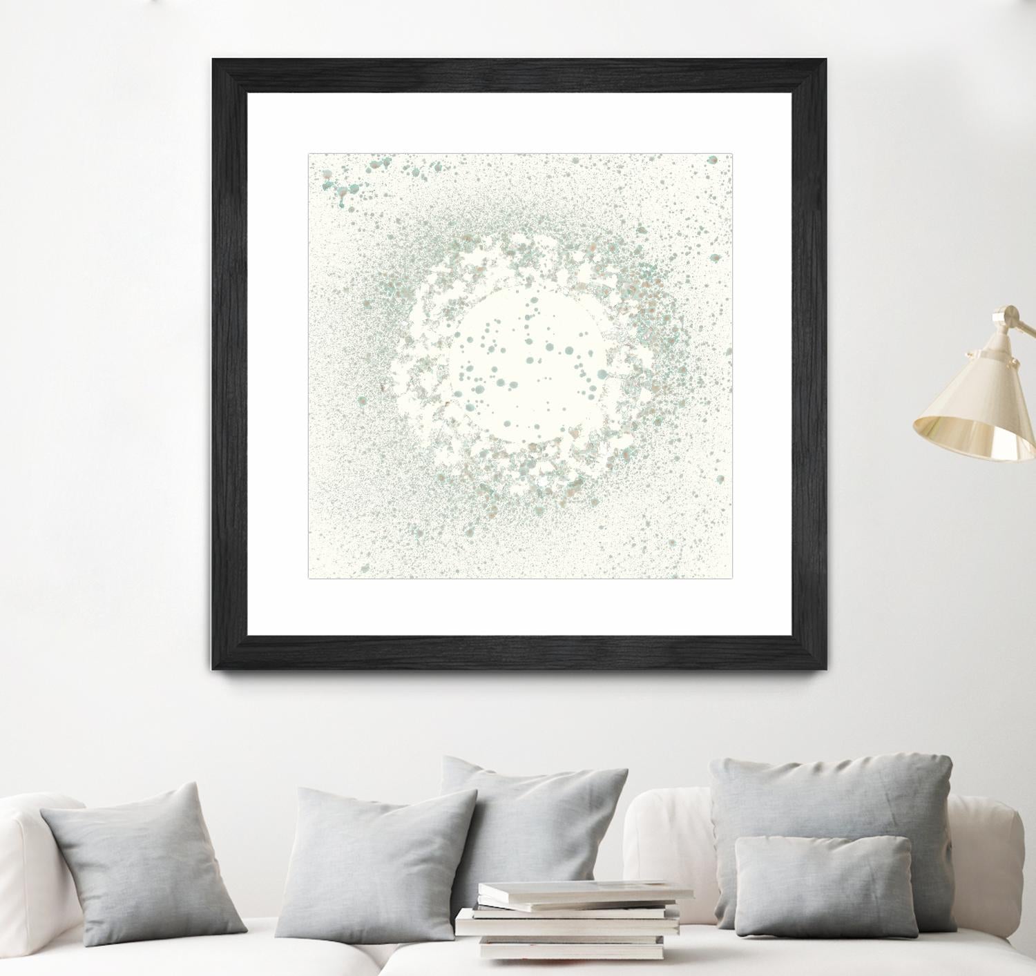 Mica Aperture II by Vanna Lam on GIANT ART - green abstract abstract