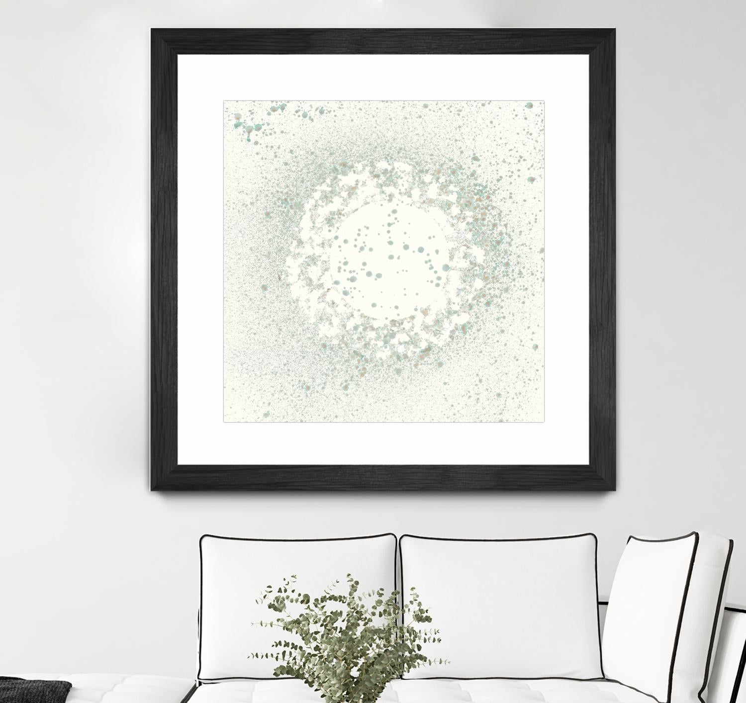 Mica Aperture II by Vanna Lam on GIANT ART - green abstract abstract