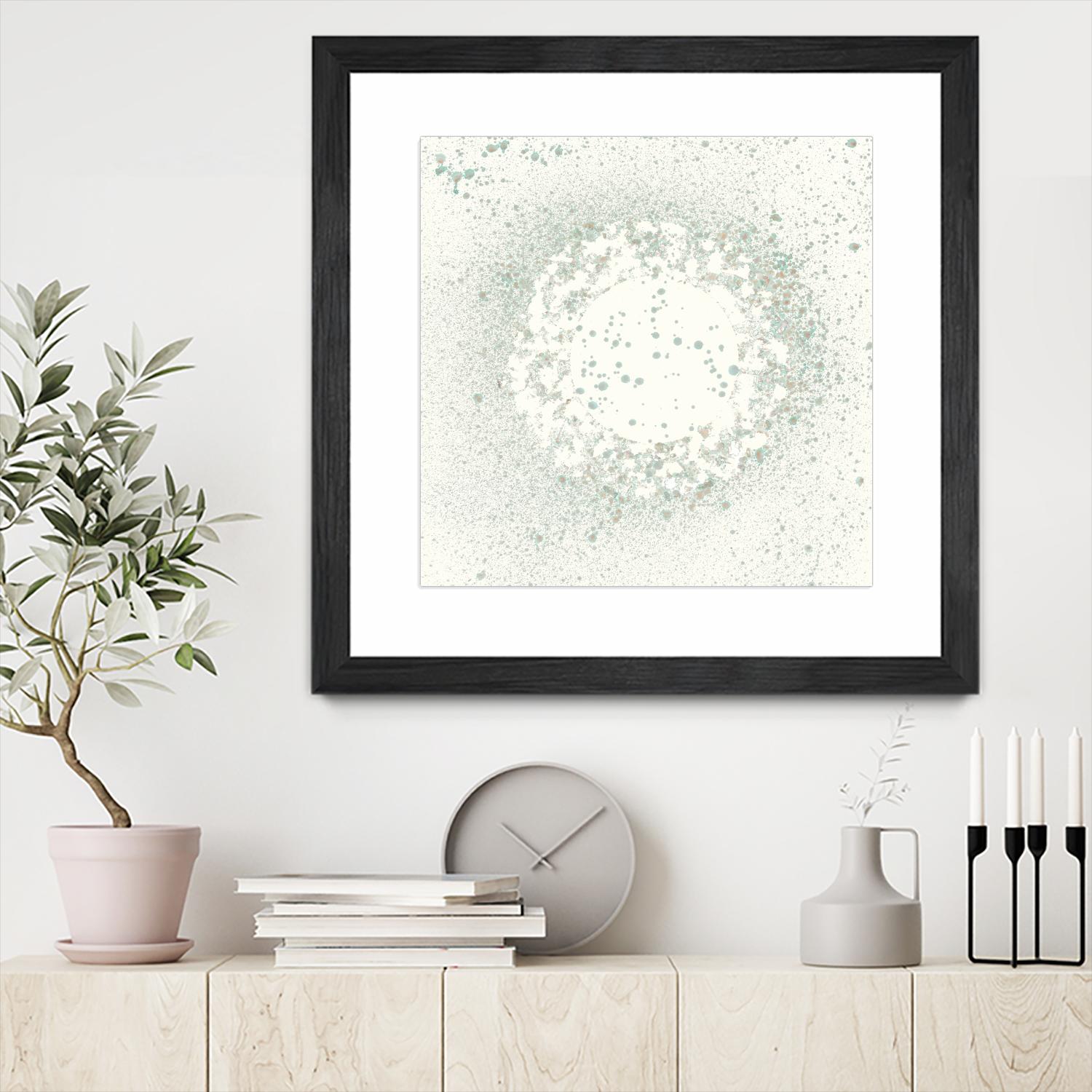 Mica Aperture II by Vanna Lam on GIANT ART - green abstract abstract