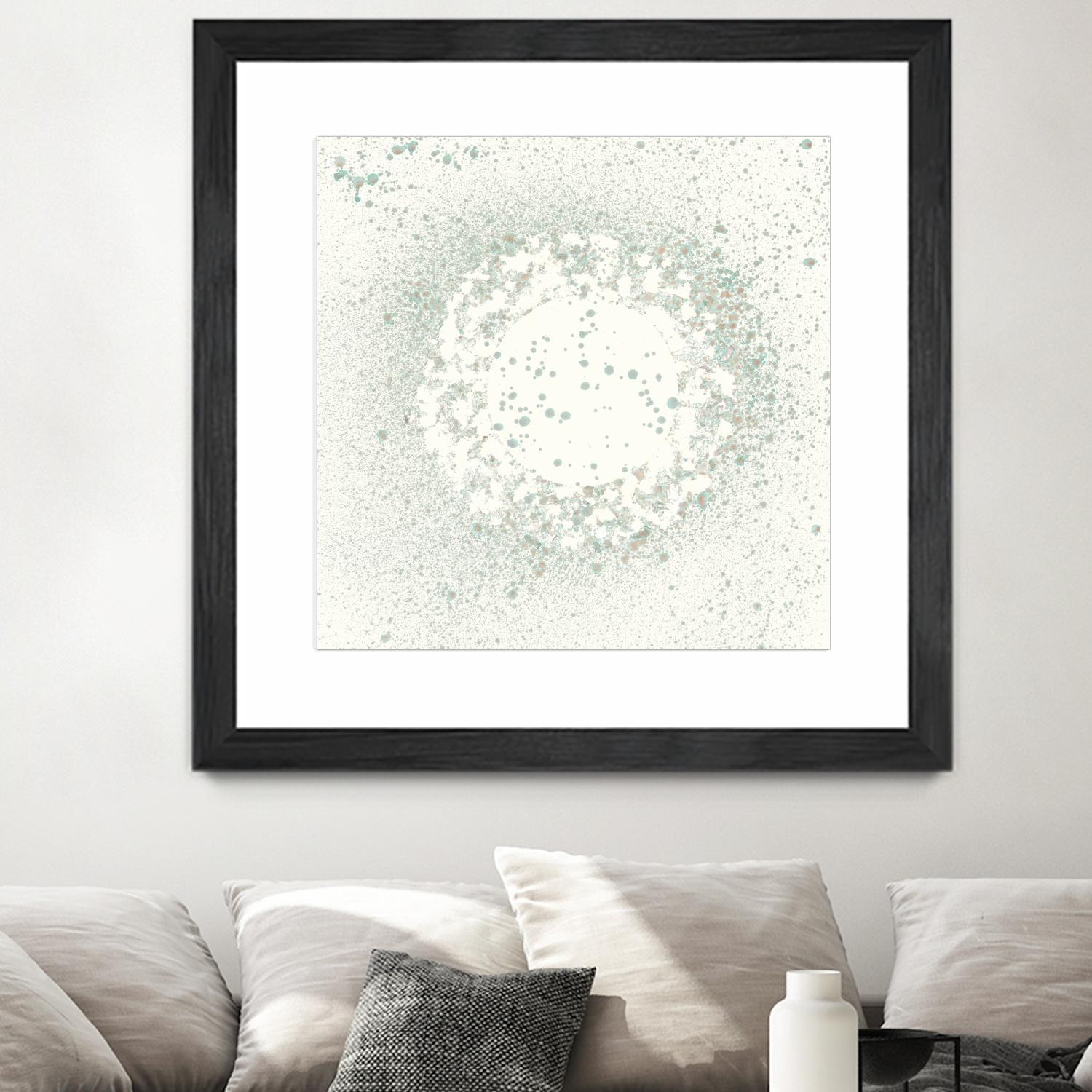 Mica Aperture II by Vanna Lam on GIANT ART - green abstract abstract