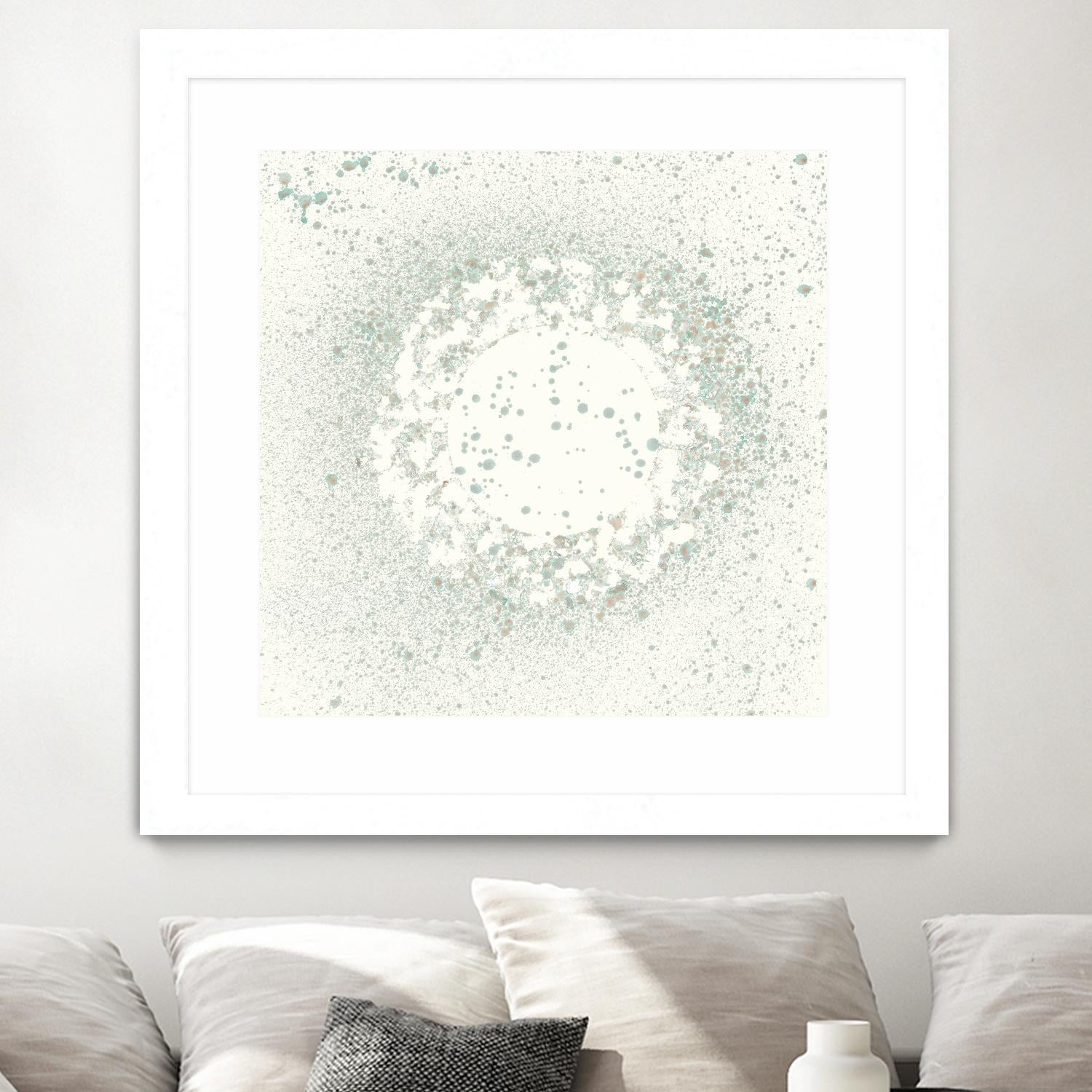 Mica Aperture II by Vanna Lam on GIANT ART - green abstract abstract