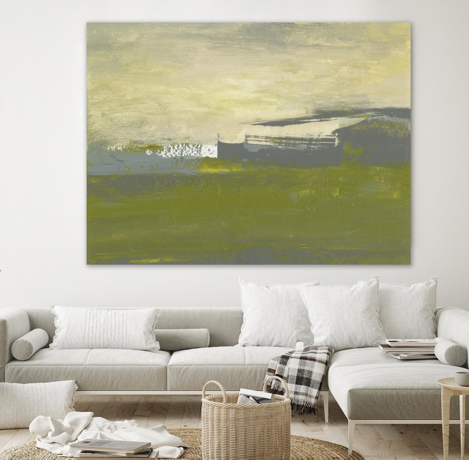 Milieu I by Sharon Gordon on GIANT ART - beige abstract abstract