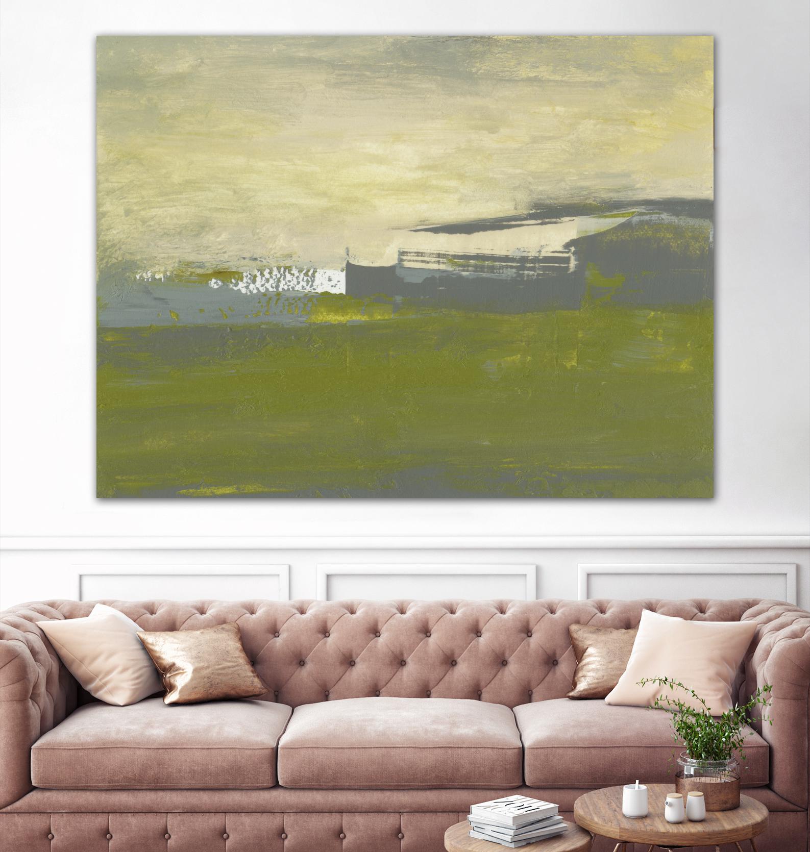 Milieu I by Sharon Gordon on GIANT ART - beige abstract abstract