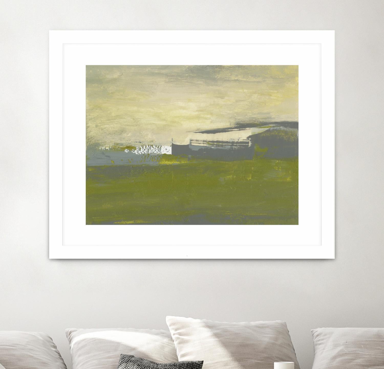 Milieu I by Sharon Gordon on GIANT ART - beige abstract abstract