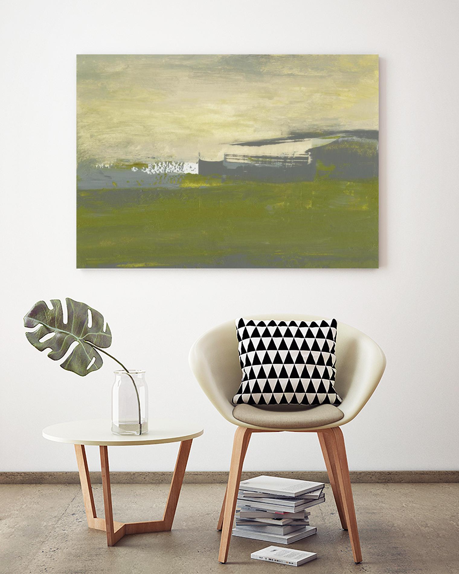 Milieu I by Sharon Gordon on GIANT ART - beige abstract abstract