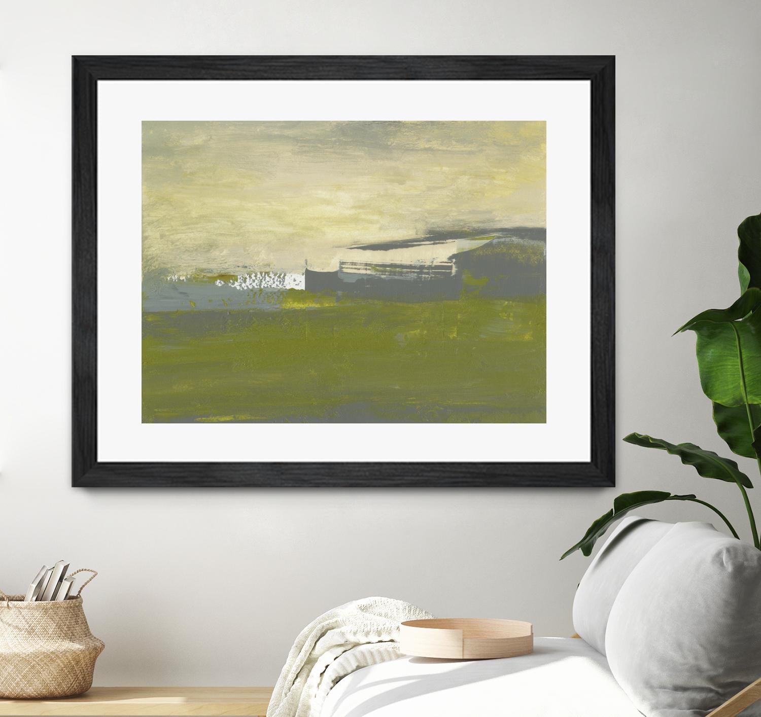 Milieu I by Sharon Gordon on GIANT ART - beige abstract abstract