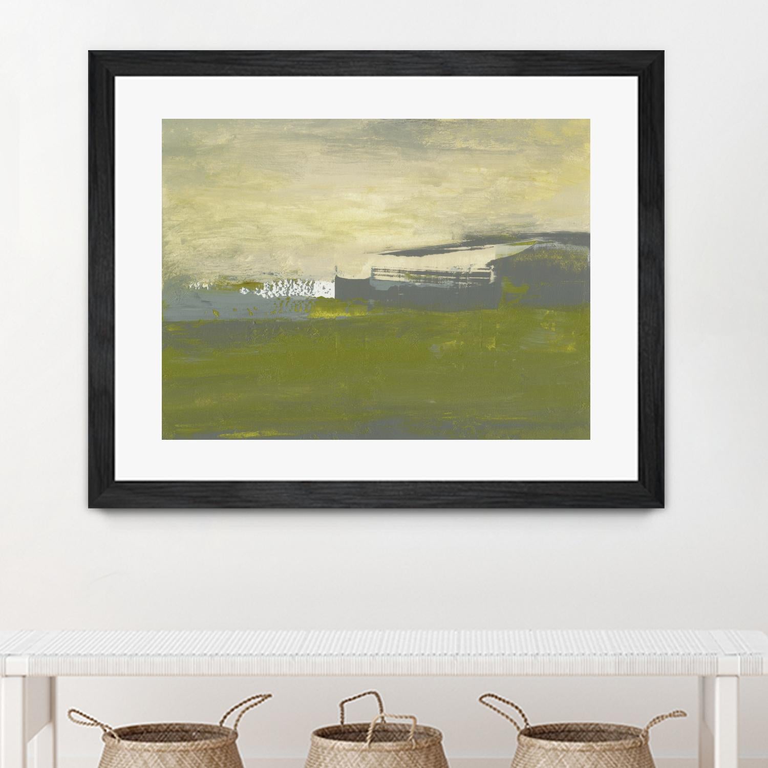 Milieu I by Sharon Gordon on GIANT ART - beige abstract abstract