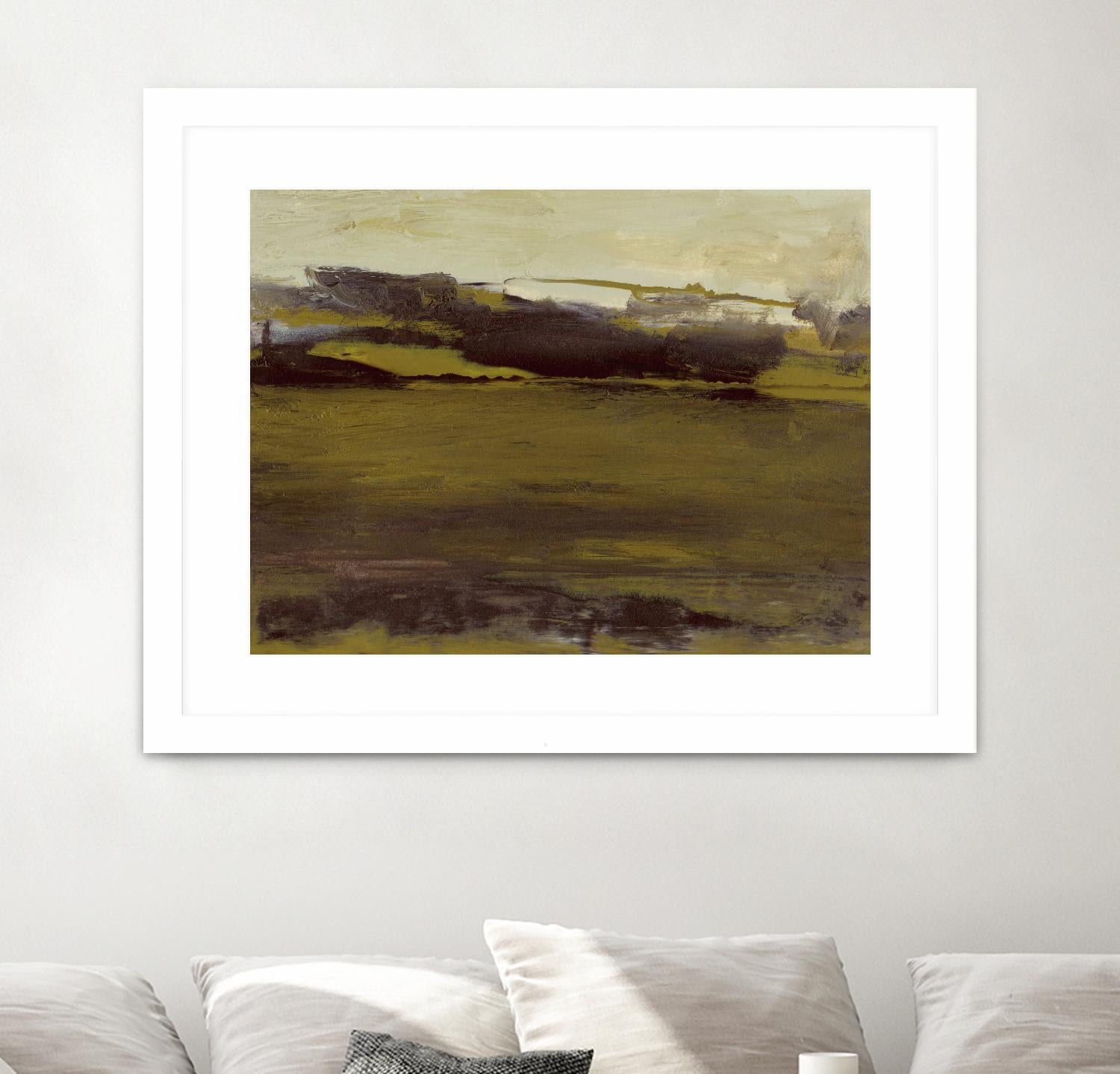 Milieu III by Sharon Gordon on GIANT ART - green abstract abstract