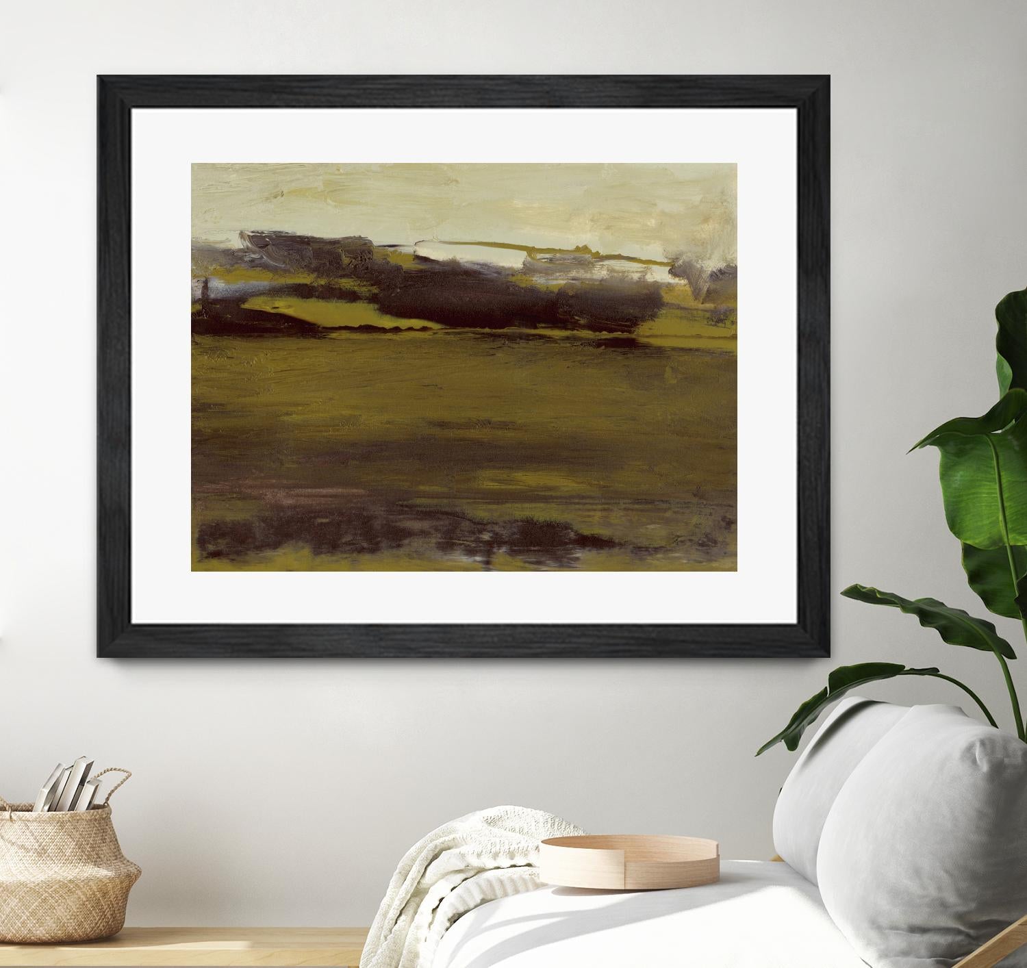 Milieu III by Sharon Gordon on GIANT ART - green abstract abstract