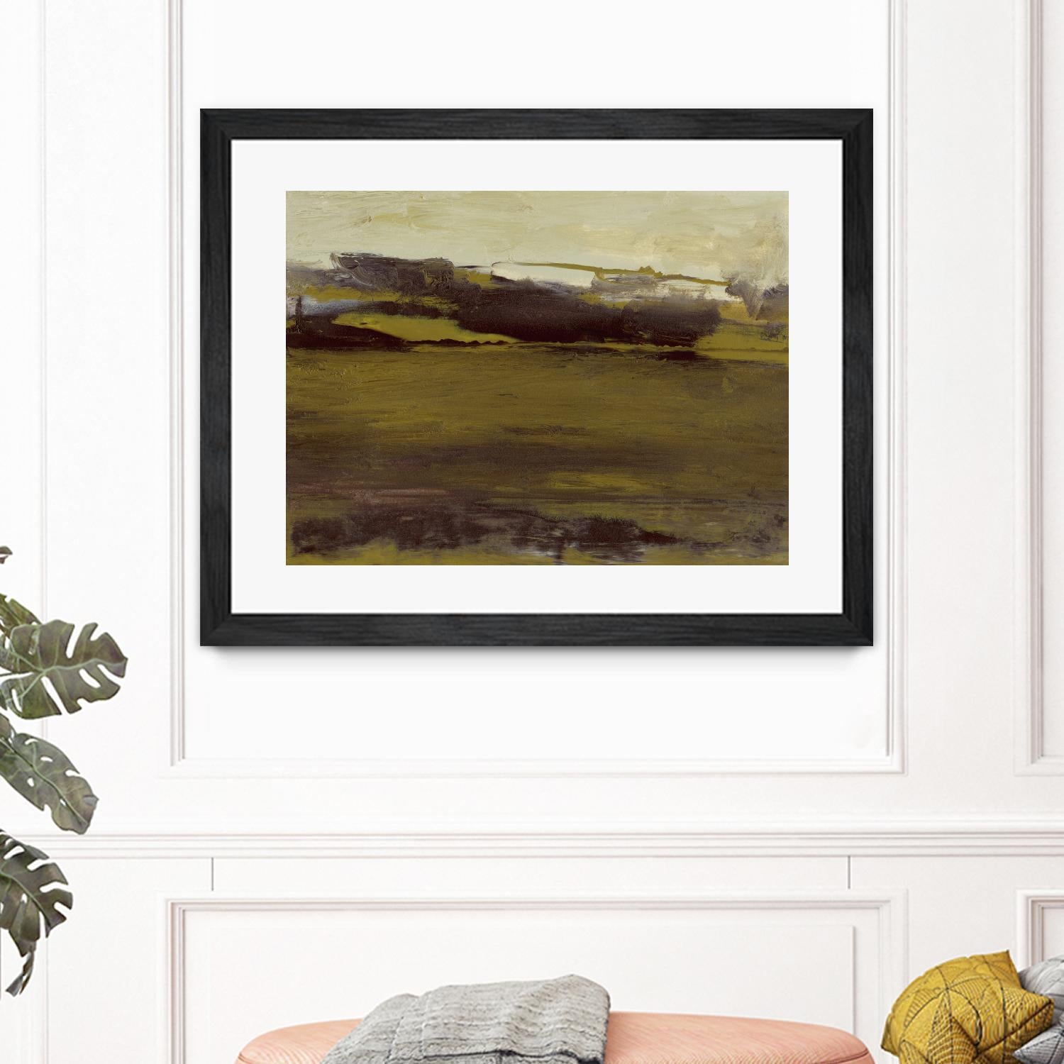 Milieu III by Sharon Gordon on GIANT ART - green abstract abstract