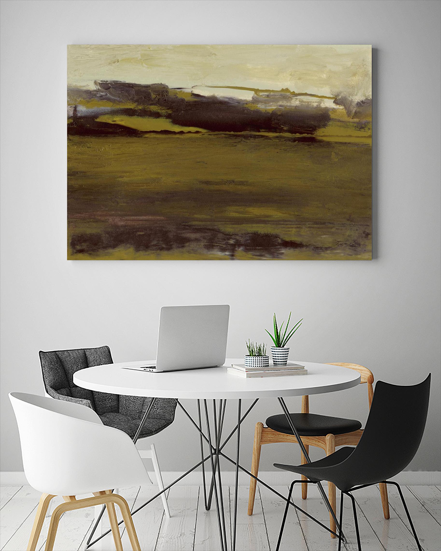 Milieu III by Sharon Gordon on GIANT ART - green abstract abstract