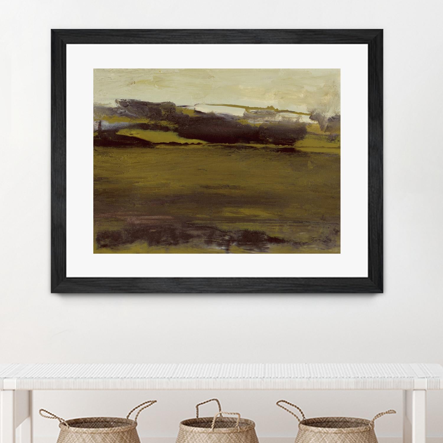 Milieu III by Sharon Gordon on GIANT ART - green abstract abstract