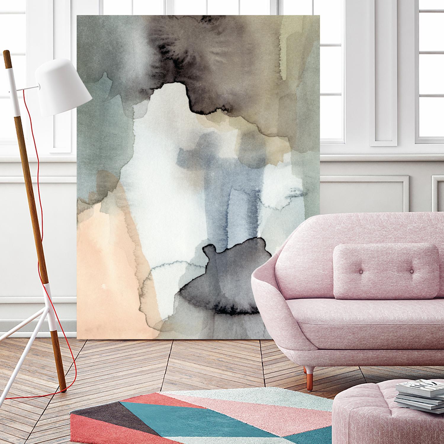 Nectar II by Victoria Barnes on GIANT ART - blue abstract abstract