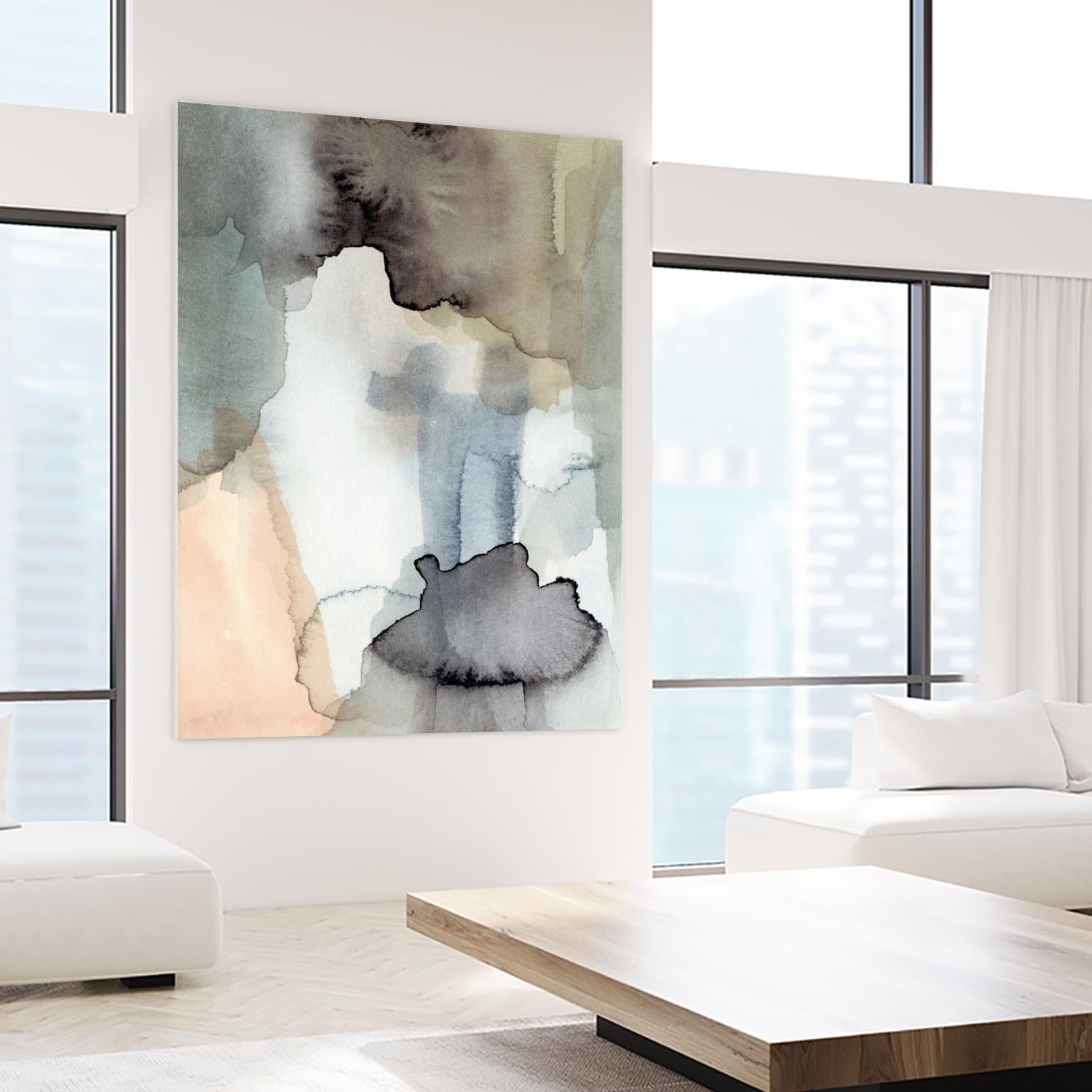 Nectar II by Victoria Barnes on GIANT ART - blue abstract abstract