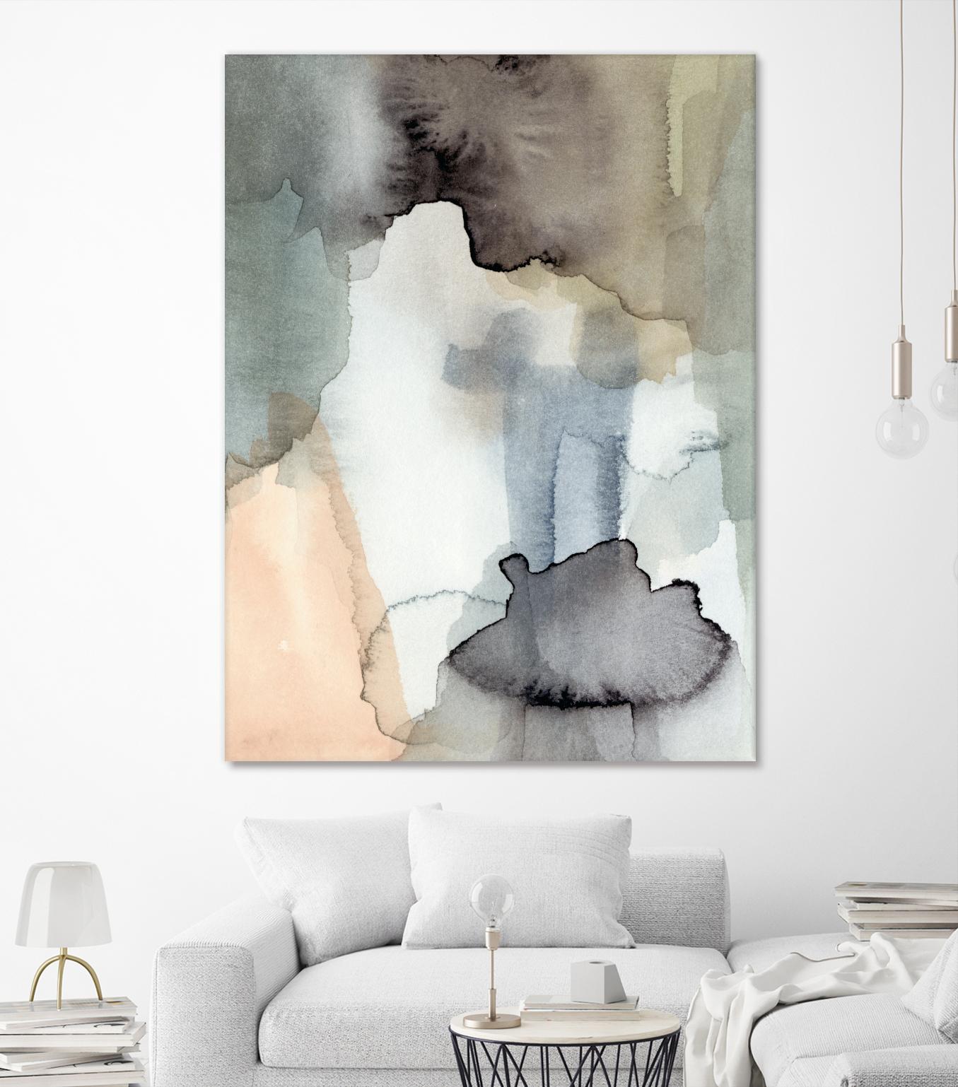 Nectar II by Victoria Barnes on GIANT ART - blue abstract abstract