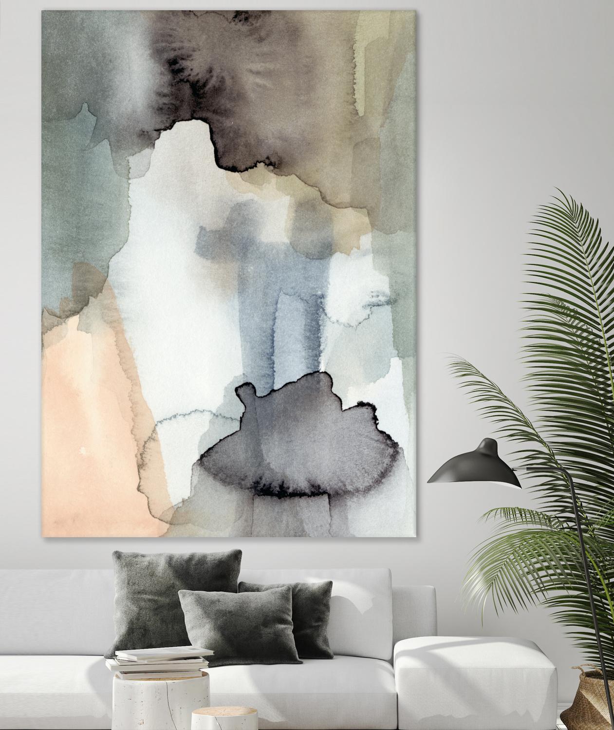 Nectar II by Victoria Barnes on GIANT ART - blue abstract abstract