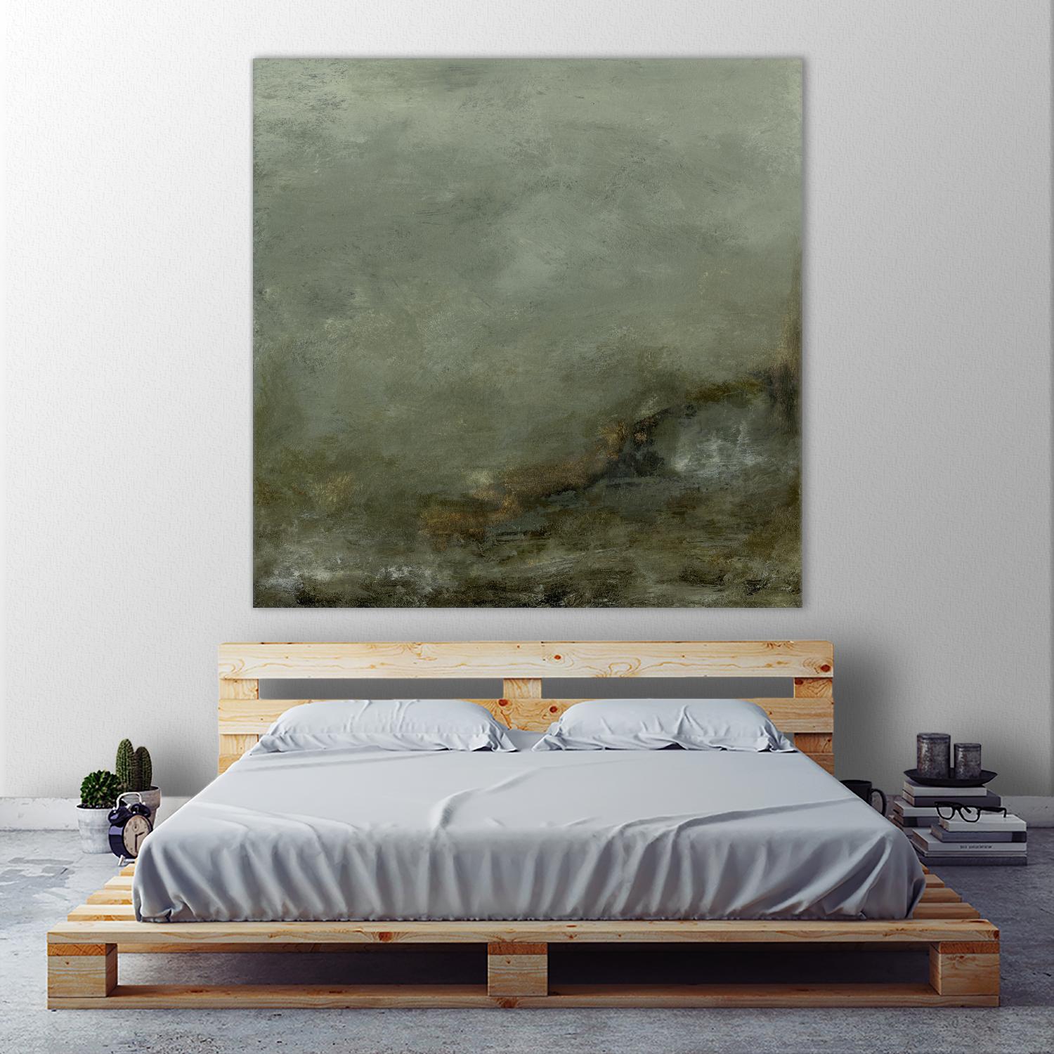 Realm II by Sharon Gordon on GIANT ART - green abstract abstract