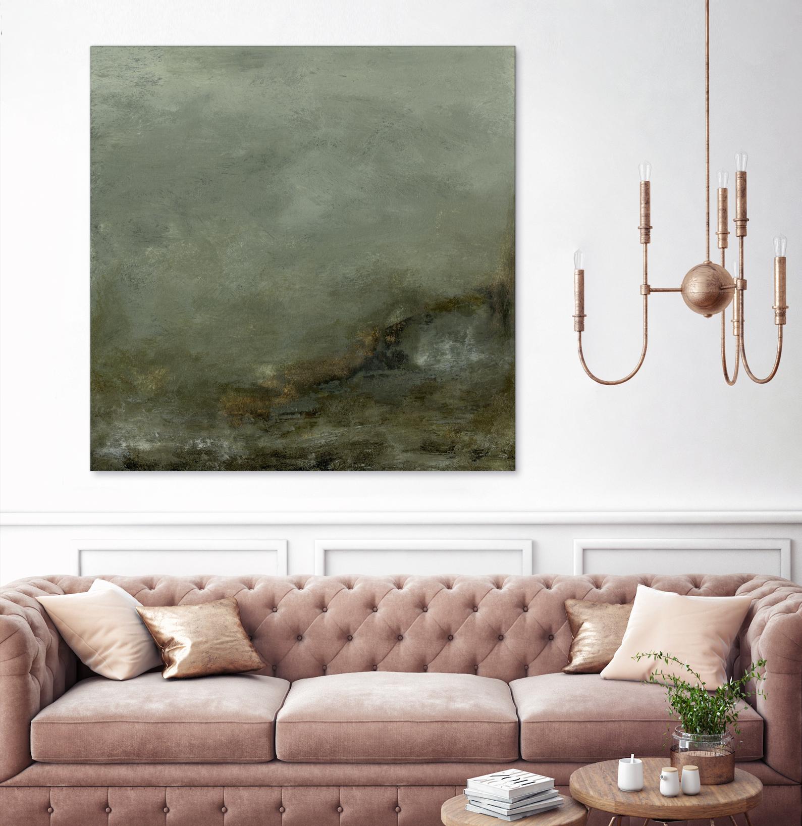 Realm II by Sharon Gordon on GIANT ART - green abstract abstract