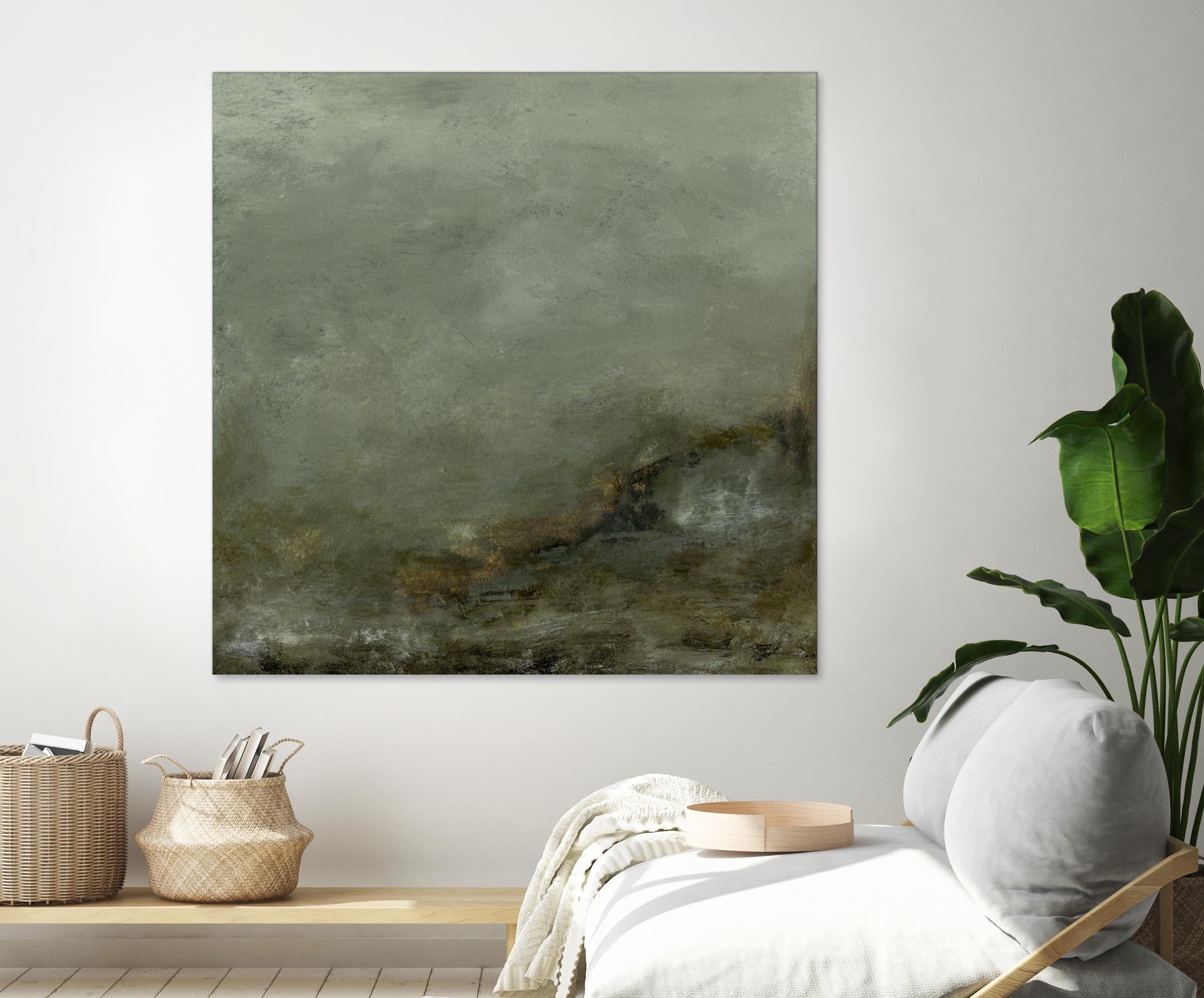 Realm II by Sharon Gordon on GIANT ART - green abstract abstract