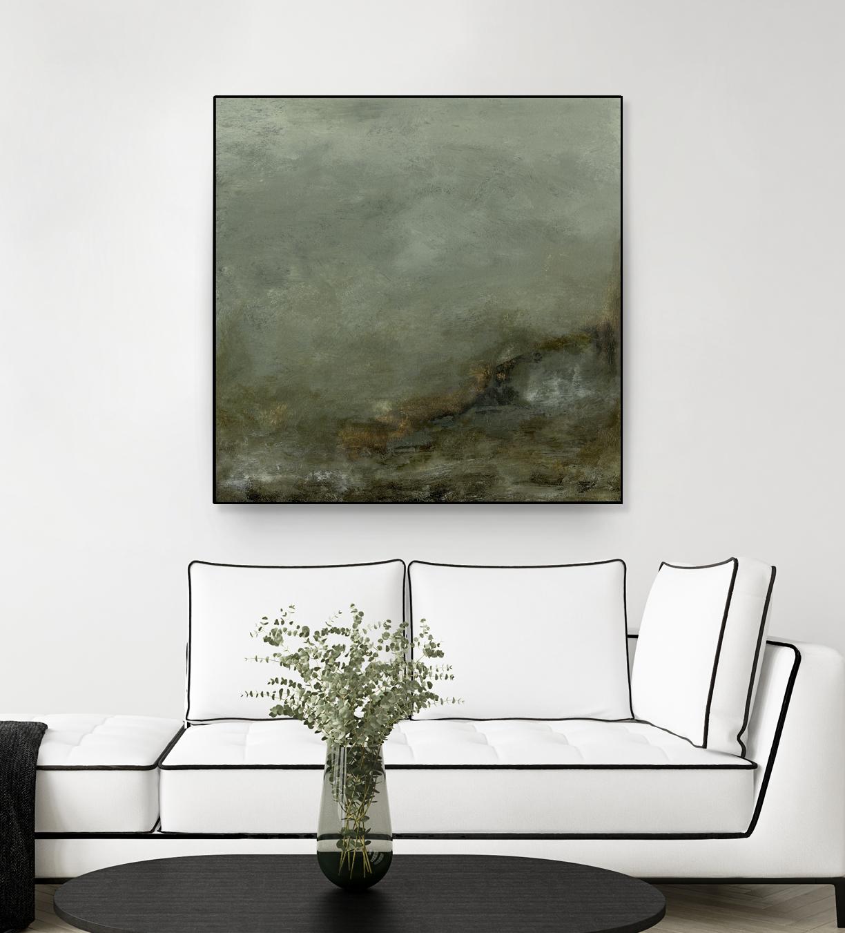 Realm II by Sharon Gordon on GIANT ART - green abstract abstract