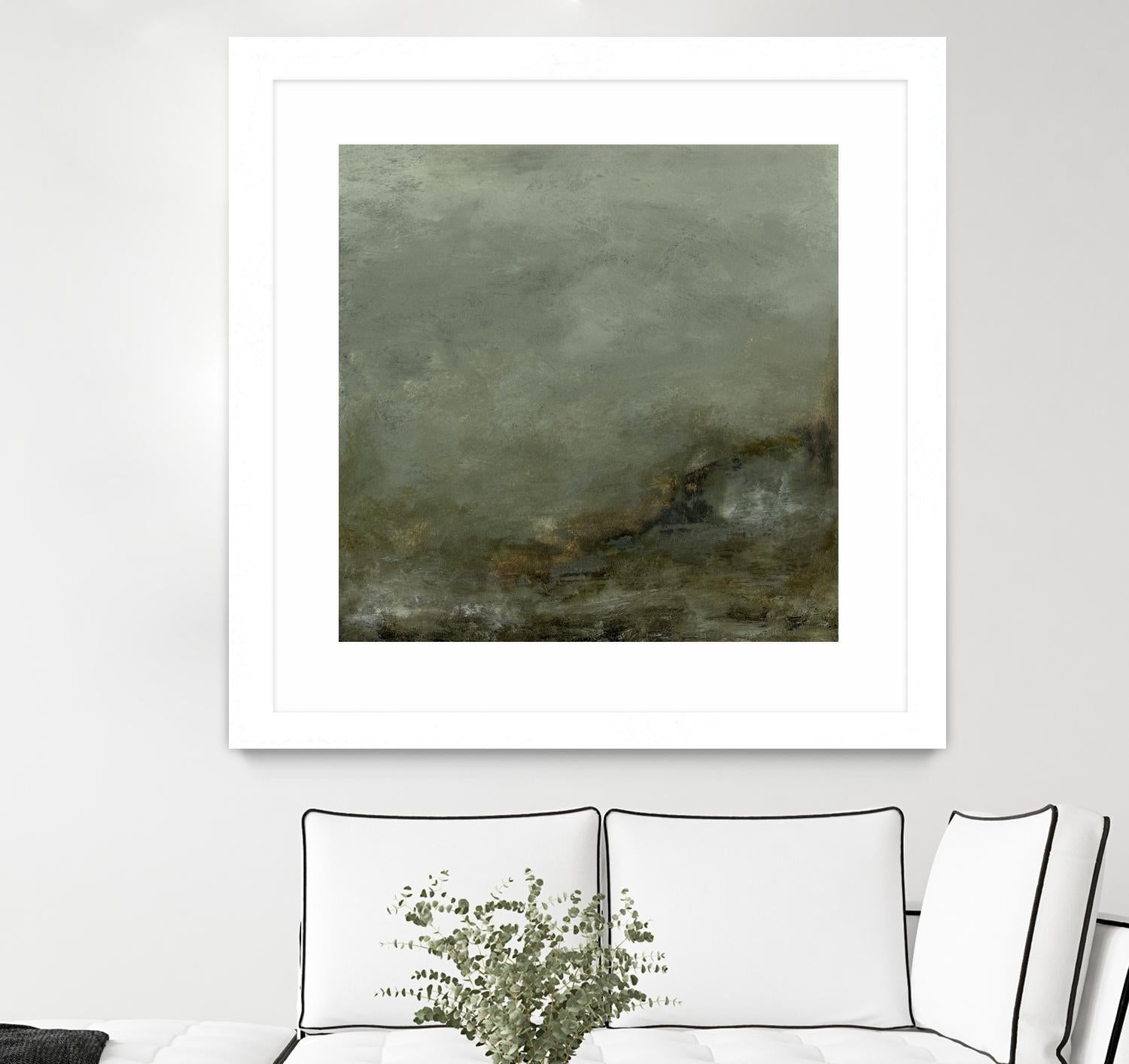 Realm II by Sharon Gordon on GIANT ART - green abstract abstract