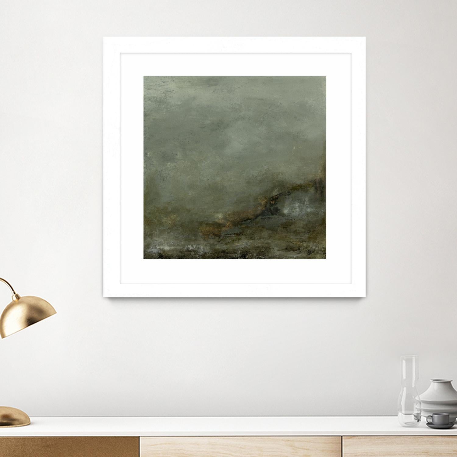 Realm II by Sharon Gordon on GIANT ART - green abstract abstract