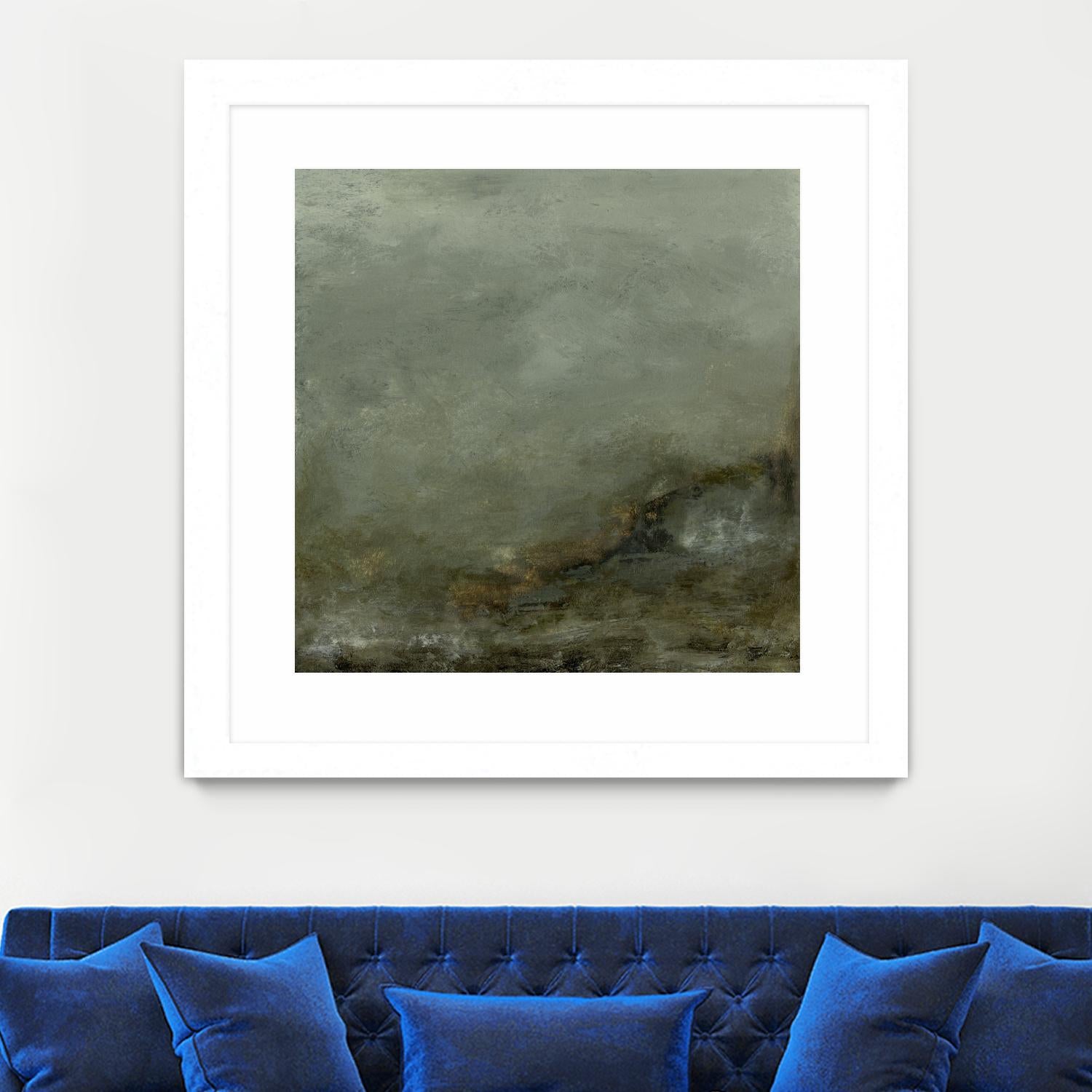 Realm II by Sharon Gordon on GIANT ART - green abstract abstract