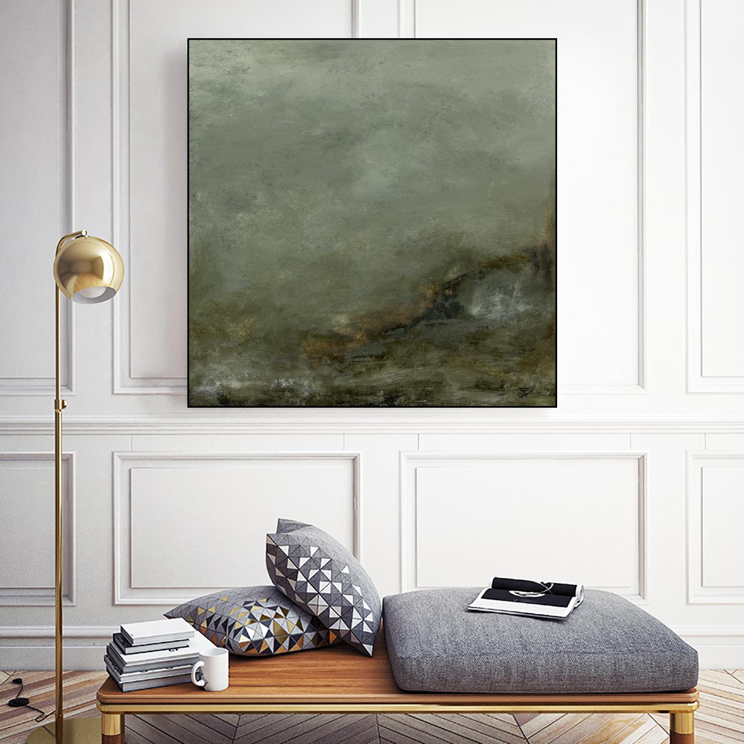 Realm II by Sharon Gordon on GIANT ART - green abstract abstract