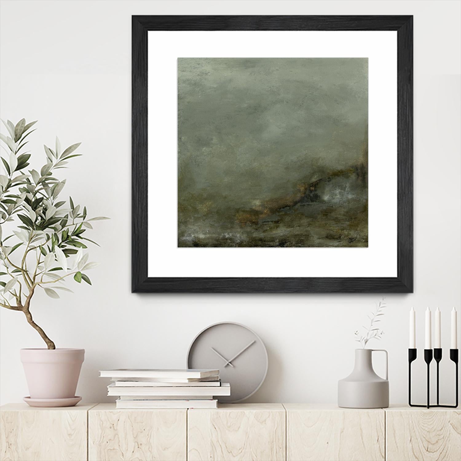 Realm II by Sharon Gordon on GIANT ART - green abstract abstract