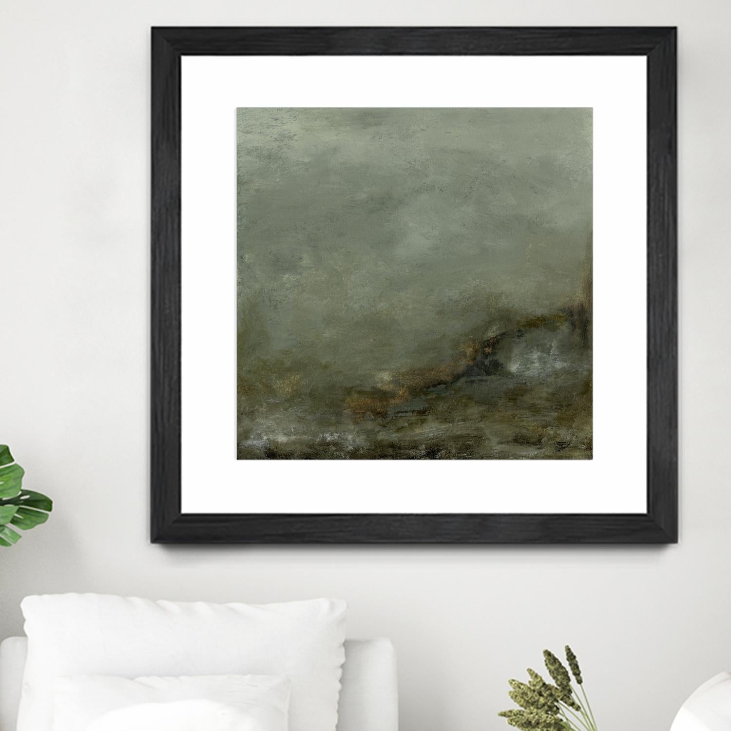 Realm II by Sharon Gordon on GIANT ART - green abstract abstract