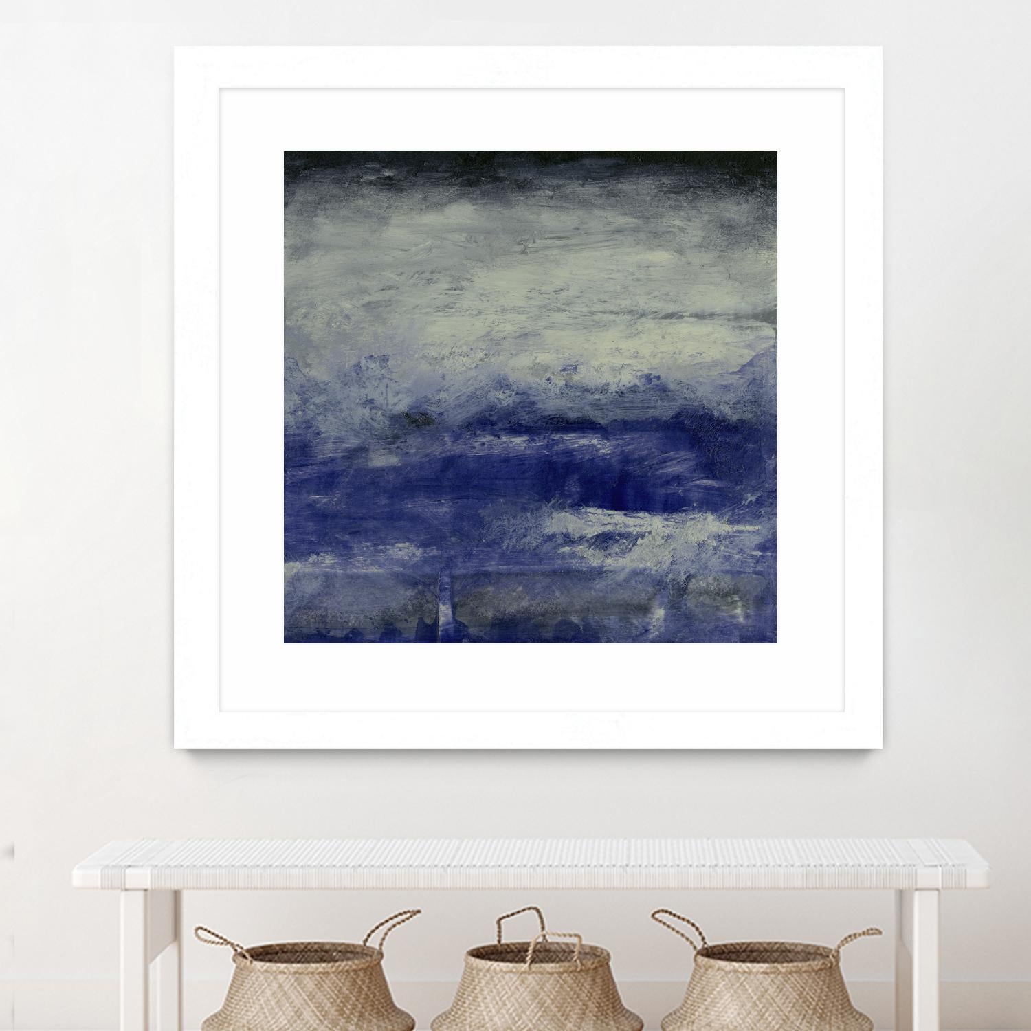 Realm III by Sharon Gordon on GIANT ART - blue abstract abstract