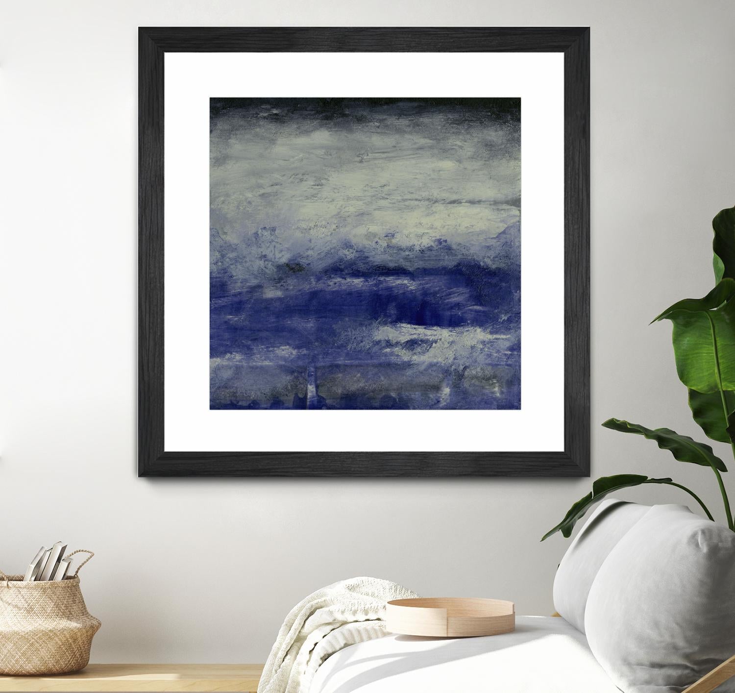 Realm III by Sharon Gordon on GIANT ART - blue abstract abstract