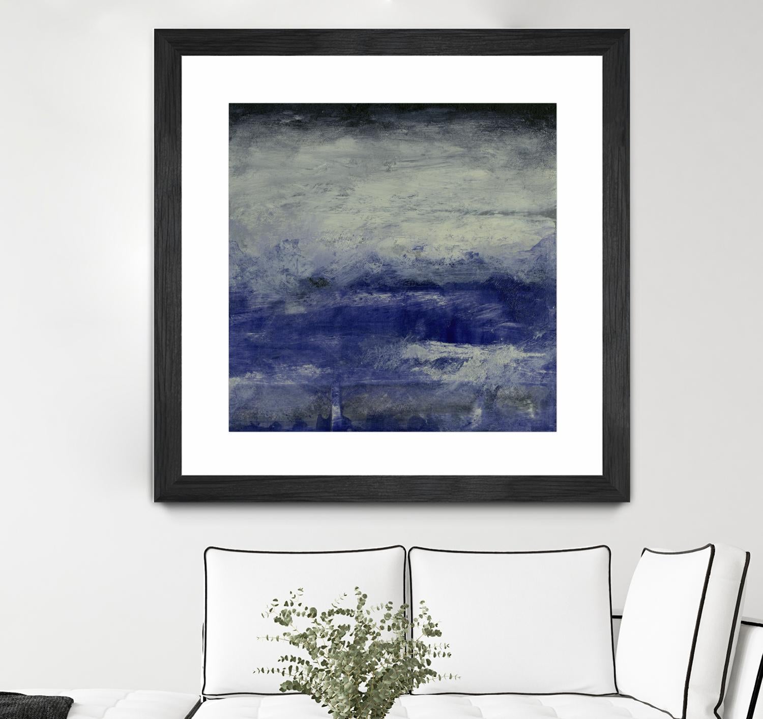 Realm III by Sharon Gordon on GIANT ART - blue abstract abstract