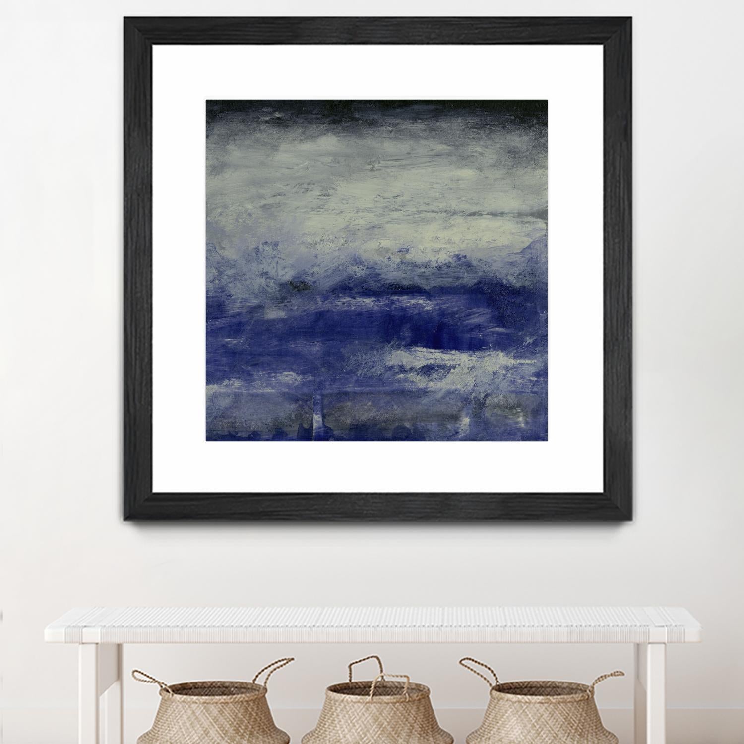 Realm III by Sharon Gordon on GIANT ART - blue abstract abstract