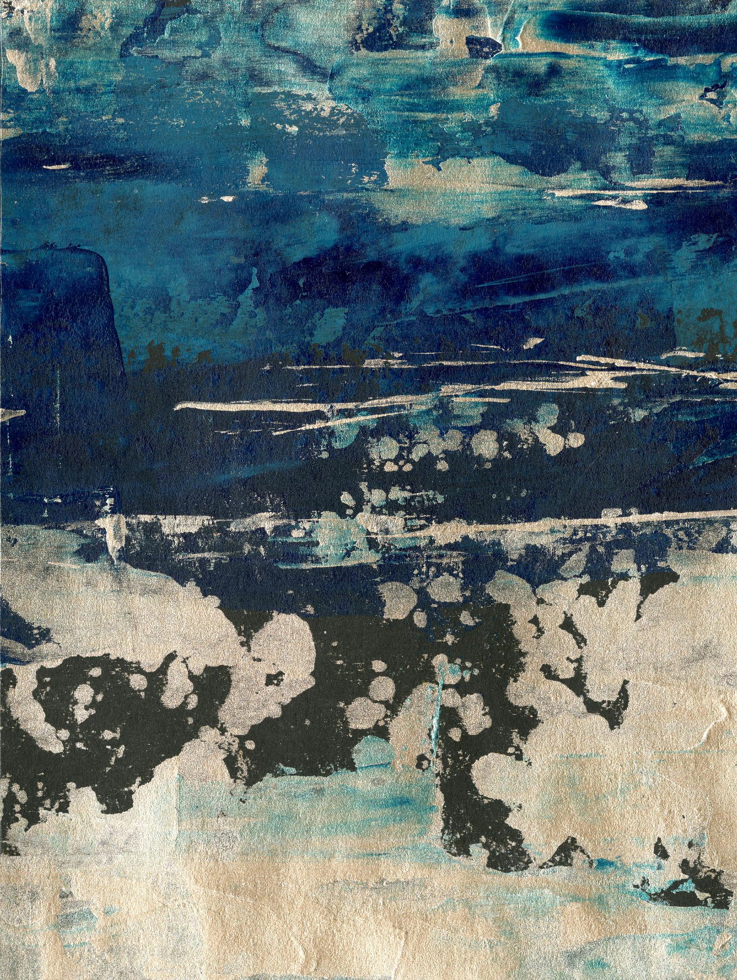 Silver Surf I by Ethan Harper on GIANT ART - gold abstract abstract