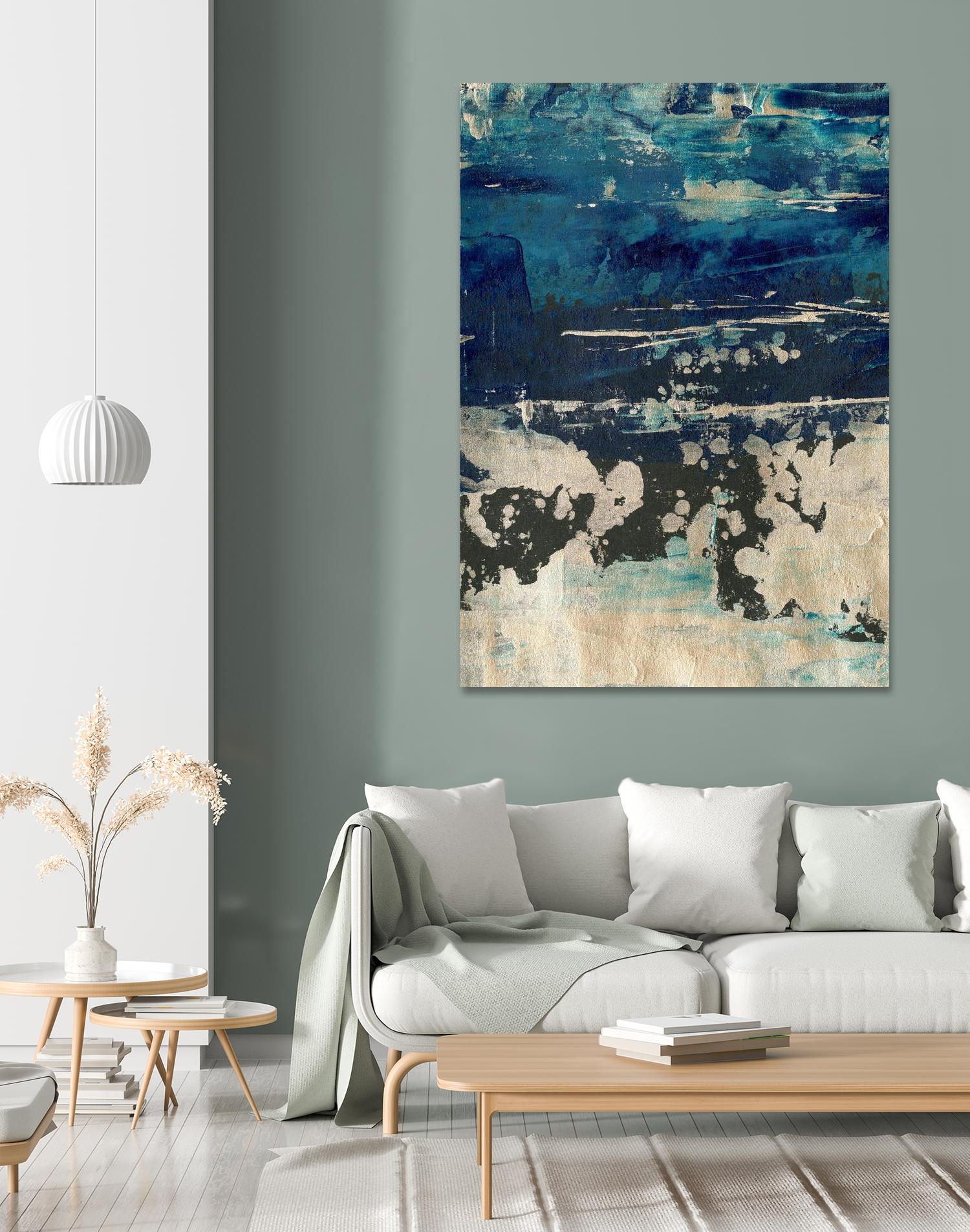 Silver Surf I by Ethan Harper on GIANT ART - gold abstract abstract