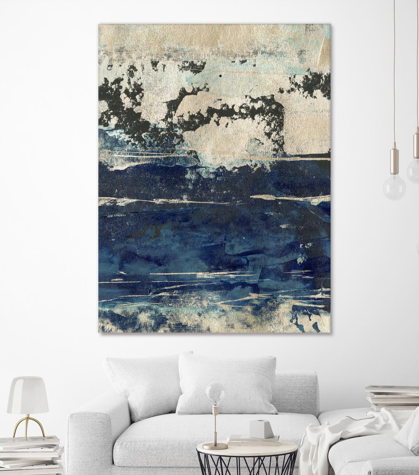 Silver Surf II by Ethan Harper on GIANT ART - gold abstract abstract