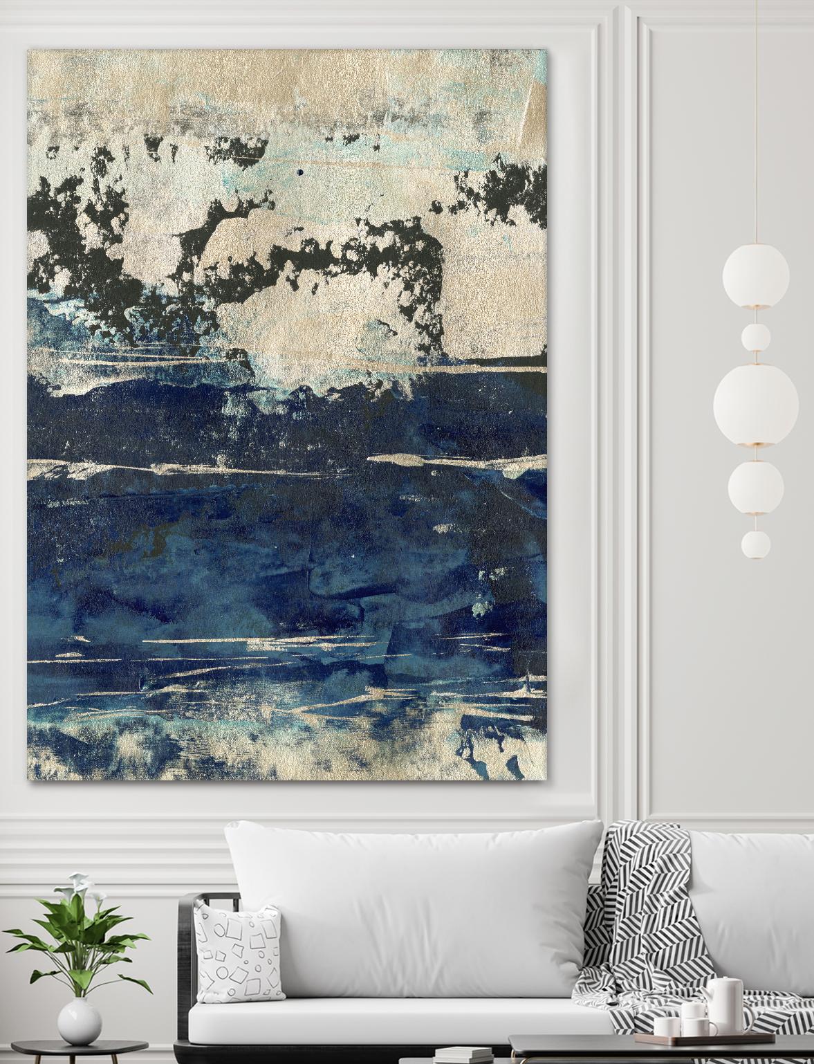 Silver Surf II by Ethan Harper on GIANT ART - gold abstract abstract